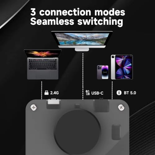 Clavier de programmation hotswap 2.4g macro programmation pour pc et mac