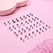 CASSIECA 16 Pairs Hypoallergenic Screw Back Earrings for Women Girls 316L Stainless Steel CZ Pearl Ball Heart Flower Screwback Flat Back Stud Earrings Jewelry Gift Women Girl Multicolored
