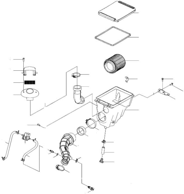 Polaris 0454850 BOX-AIR CLEANER RZR 0454775