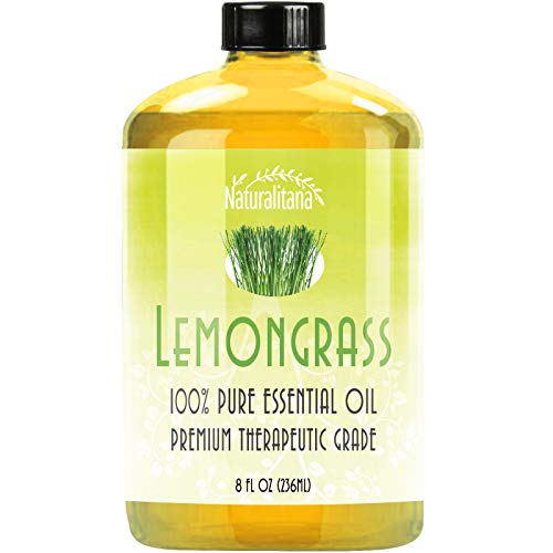 Best Lemongrass Essential Oil (8Oz Bulk Lemongrass Oil) Aromatherapy Lemongrass Essential Oil For Diffuser, Soap, Bath Bombs, Candles, And More!. #TOP21