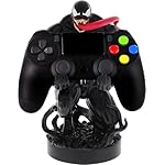 Exquisite Gaming: Marvel: Venom - Original Mobile Phone & Gaming Controller Holder, Device Stand, Cable Guys, Licensed Figure - Image 2