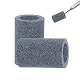 2 Stück Dart Schleifstein,Schleifsteine für Metallspitzen,Dart Schleifstein für Metall Darts,Rund Dart Point Spitzer Darts Sharpener Schleifstein Sharpening Stones,für Dartpfeile Mit Metallspitze