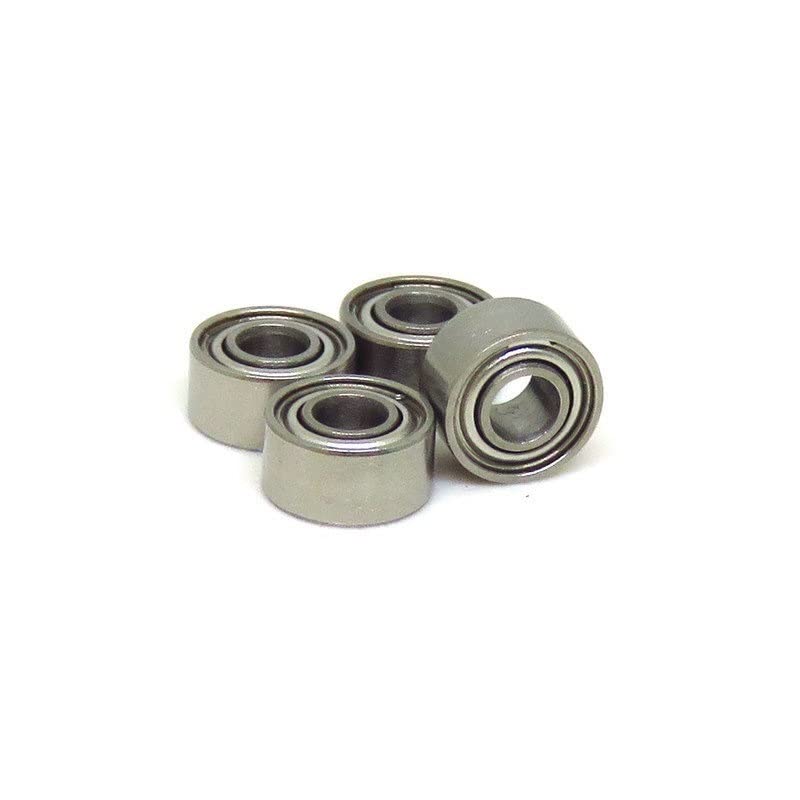 JEEFUSE 10pcs SMR52ZZ/63C/74C/84C/95C/103C Stainless Steel Hybrid Ceramic Bearings 104C/105C/106C/115C/148C Fishing Reel Bearing(SMR84C-ZZ 4x8x3mm)