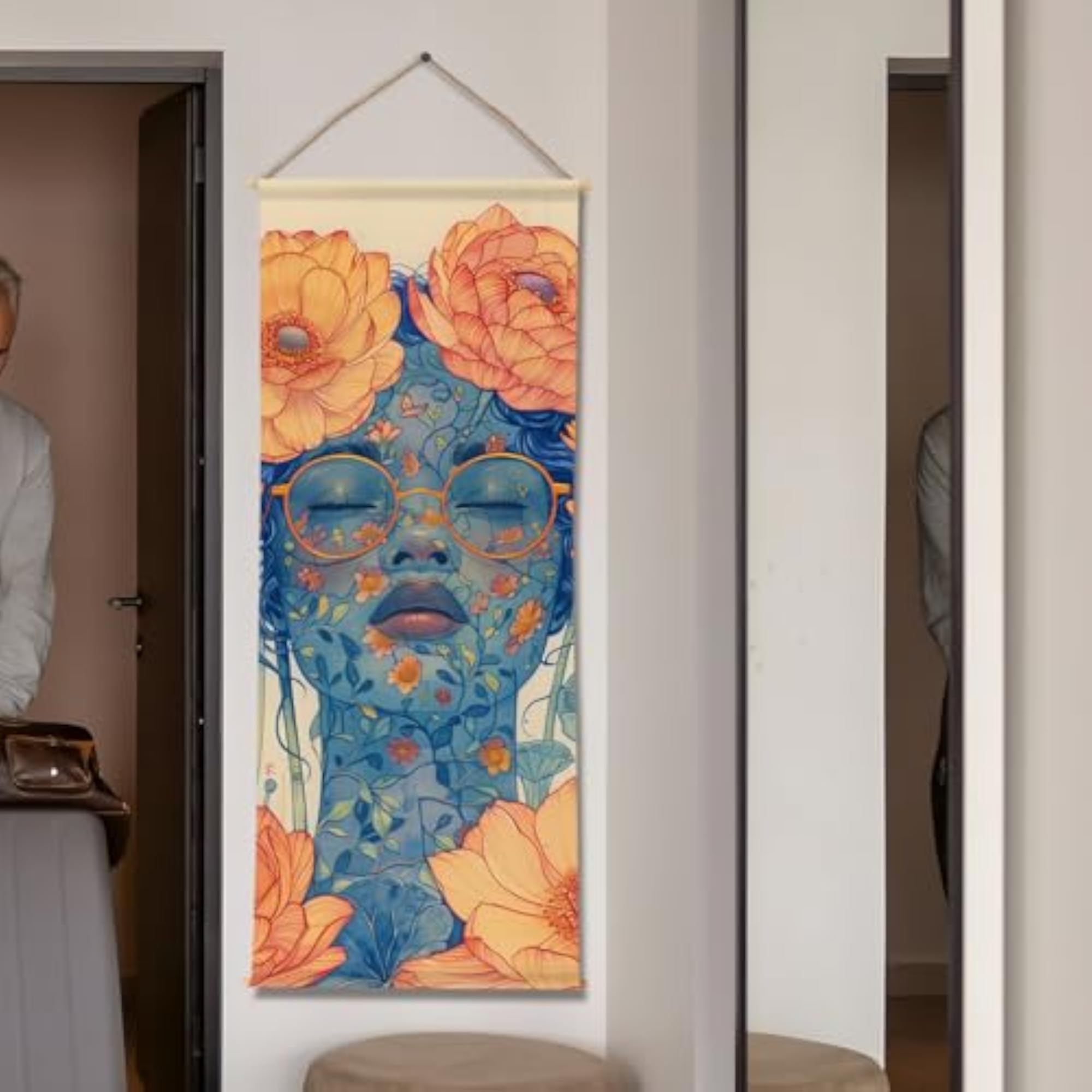 Wall Hanging Tapestry 24x60 In (DS843)