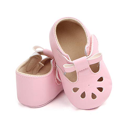 MK MATT KEELY Baby Girl Shiny Mary Jane Lovely Baby Sandals Soft Sole Toddler Shoes First Walkers Crib Shoes3