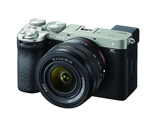 Image of Sony Alpha 7C II Full-Frame Interchangeable Lens Camera Lens Kit - Silver