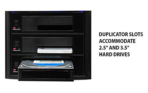 image for Systor 1 to 7 SATA 150MB/s HDD SSD Duplicator/Sanitizer - 3.5