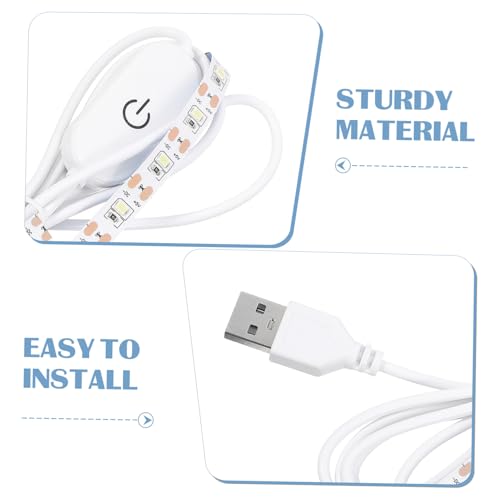 Tira LED USB Flexible con Detección Táctil 2pcs UKCOCO miniatura 6
