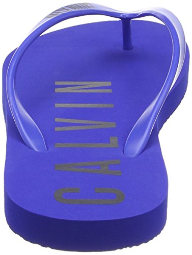 Calvin Klein Infradito, Donna, Blu (DAZZLING BLUE