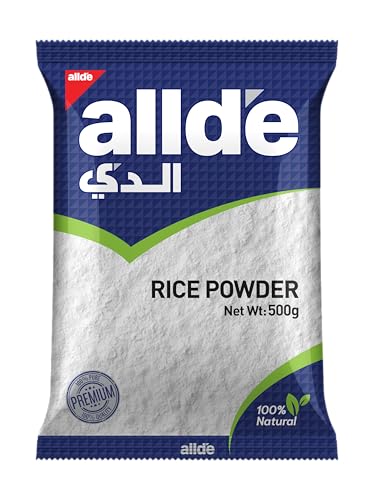 Allde Rice Powder 500 g | Premium Fine Rice Flour | Ideal for Puttu Appam Idiyappam Snacks Baking & Traditional Indian Cooking | Hygienically Packed