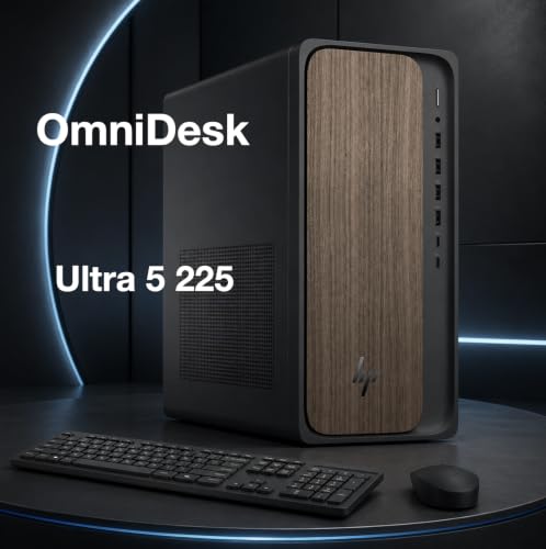 Image of HP OmniDesk HIGH Performance Desktop (32GB DDR5, 4TB PCIe SSD)