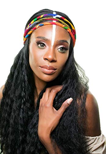 Vibrant Colorful African Headband | African Headwrap | African Hair Accessories | Red Green Blue Orange | Kitenge Headband #TOP1