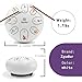Zgudur Children's music creation: percussion drums steel tongue drums rain drums music enlightenment Suitable for ages3+ Companion musical instruments as alternatives to toys(White, 8 Note 6 Inch)