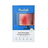 filtro azul pantalla pc COLORES VERDADEROS - Ocushield protege sus ojos y su sueño pero aún permite que la luz no dañina pase a través de la pantalla de ordenador lo que significa que no hay un tinte naranja retro solo una pantalla clara a todo color
