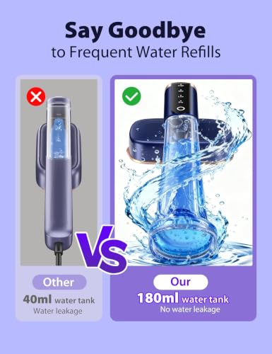 Image of Sundu Travel Steamer for Clothes,35 g /min Steam Quick Wrinkle Removal | Garment Steamer With 180ml Tank,35min Powerful Steam,4 Modes ,Touch Control, LED Display,Portable for Travel & Home Blue