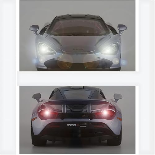 Image of Model Car 1:32 Scale for Kids | Metal Pull Back Action with Openable Doors, Lights & Sound - Alloy Sports Car for Kids for Boys & Collectors, Multicolor (Color As Per Stock)