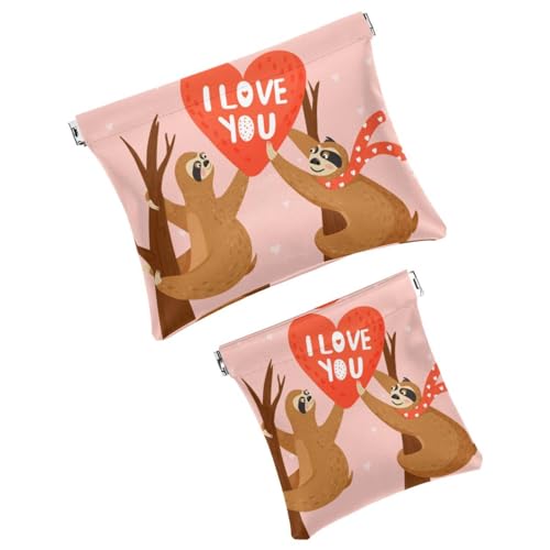 Borse cosmetiche tascabili da borsa per il trucco impermeabile senza cerniera custodia per a chiusura automatica per ragazze mini per - Tartarughe marine donna blu pelle