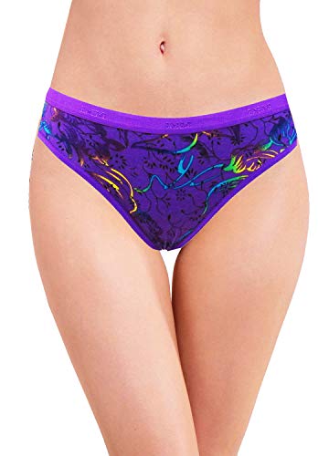 Image of RC. ROYAL CLASS Women's Cotton Printed Bikini Panty (Pack of 3)