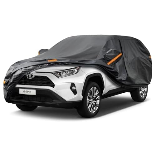 Kayme 7 Layers SUV Car Cover Custom Fit for BMW X1 (2009-2025) Waterproof All Weather for Automobiles, Outdoor Full Cover Rain Sun UV Protection.