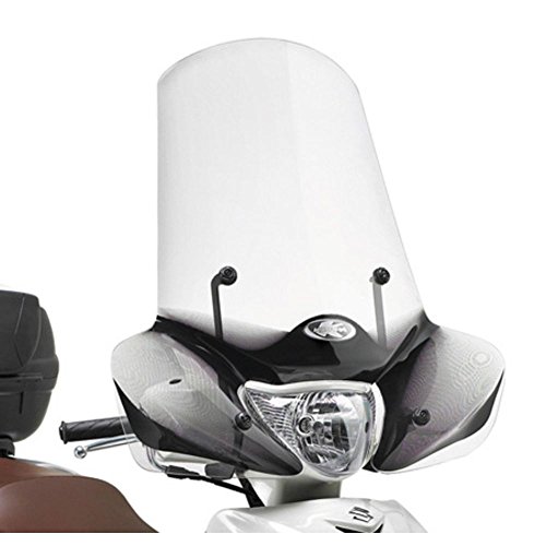 Pare-brise transparent Kappa idéal pour le vélotaf en scooter Suzuki Sixteen 125