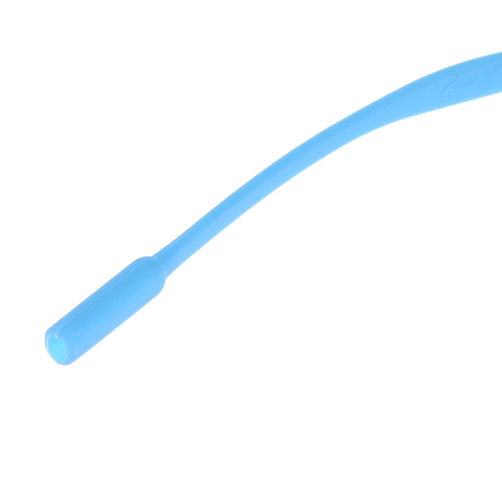 Cordino per occhiali in silicone morbido blu per bambini