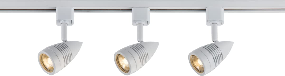 Knightsbridge 1 Metre Bullet Tracklight Kit in White