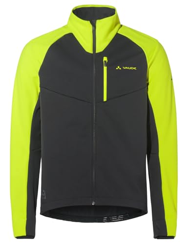 VAUDE Posta Softshell Jacket VII für Herren – Winddichte Softshelljacke mit Fleece-Innenseite, Übergangsjacke für Herren mit Unterarmventilation – Ideal für Rennrad & MTB