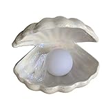 2.Die riesige LED-beleuchtete Perle leuchtet, während sie sich durch die Farben des Regenbogens bewegt, um einen beruhigenden Effekt zu erzielen.