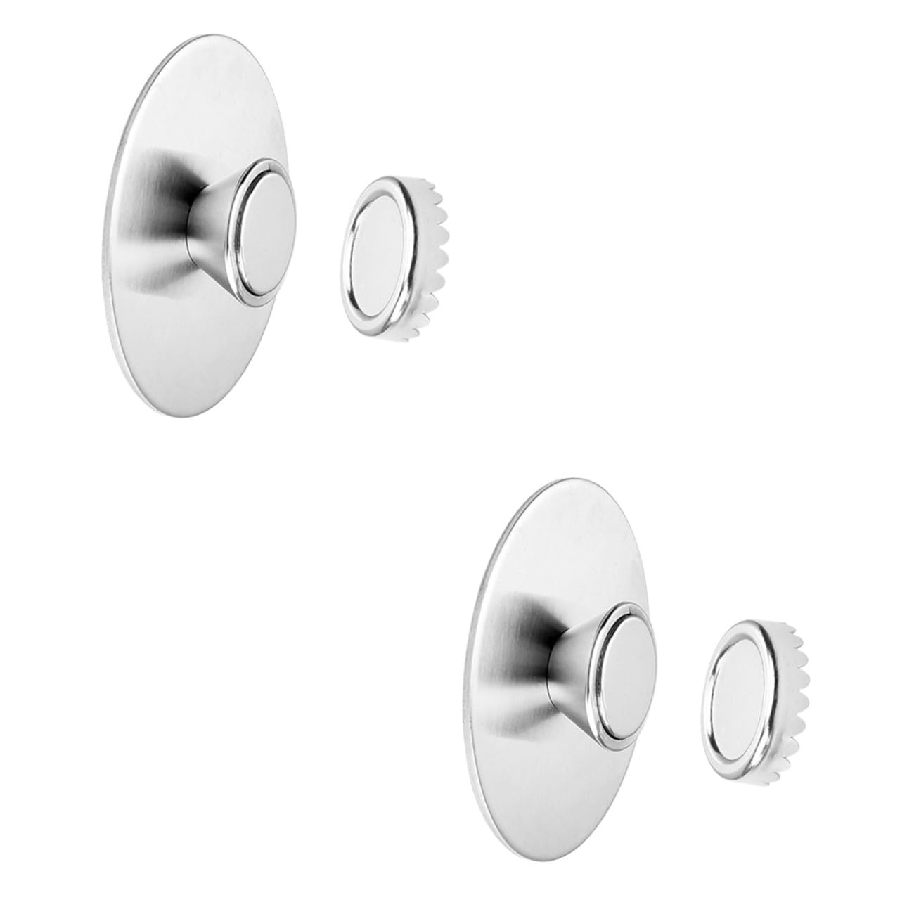 MAGICLULU 4pezzi Portasapone Per Scarico Design e Facile Installazione Accessorio Per Organizzazione e Decorazione