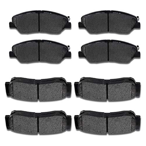 Ceramic Brake Pads Kits,SCITOO 8pcs Brakes Pads Set fit for ...