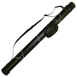 Iszy Billiards 1 X 1 Hard Pool Cue Billiard Stick Case, Black