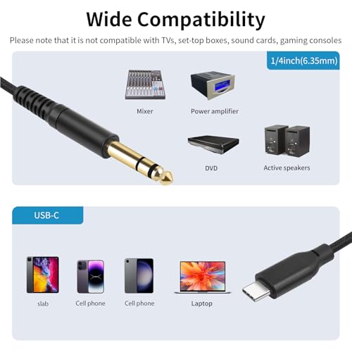 Cable de audio Jack 3.5mm macho a USB-C macho 0.91 m miniatura 2