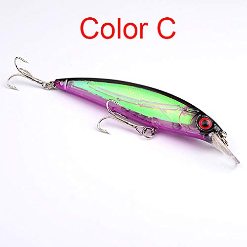 11cm Fishing Lures Artificial s Multi Colors Minnow Lures Deep Sea