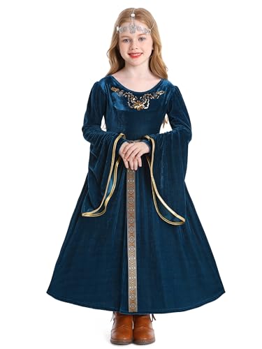 Disfraz renacentista medieval para niñas