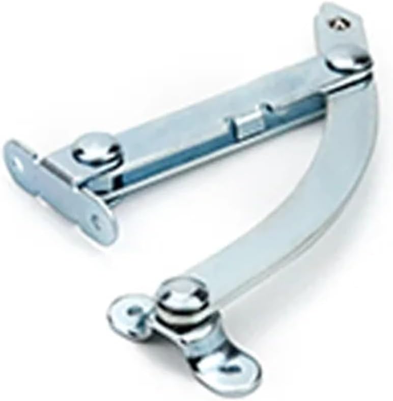 Limiter Iron Galvanized Cabinet Door Support Rod 1Pcs(Iron-Large-L)