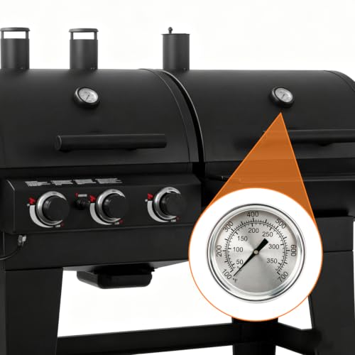BQMAX Grill Thermometer for Char Griller 5050 5650 5030 1224 5072, Grill Temperature Gauge for Chargriller Thermometer 5050, Grill Thermometers for Char Griller Replacement Parts - Image 5