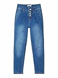 Hüfte: Regular Fit NAME IT Girl Jeans Regular Fit High Waist 128Medium Blue Denim