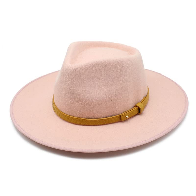 Chapeau Fedora Vintage Lite Felt – Laine Feutrée – Taille M – Marron – Fabriqué USA
