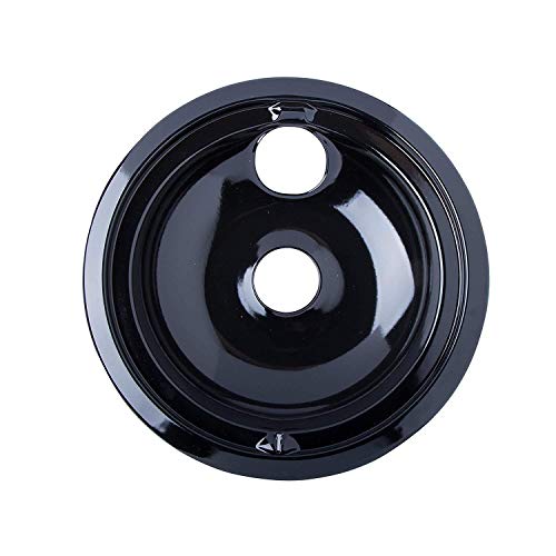 Cooking Appliances Parts DB6 for GE Range Porcelain Black Drip Pans Bowls 4 PK 3-WB31M20 1-WB31M19