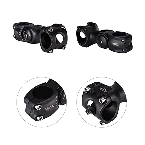 Fomtor 31.8Mm Adjustable Stem 90Mm 0~60 Degree Uno 31.8Mm Mtb Adjustable Handlebar Stem For Most Mountain Bike Road Bike (Fit For 1.25'' Handlebar) #TOP3