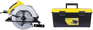 STANLEY SC16 7-1/4'' 1600W 5500 RPM Corded Electric Circular Saw with 24T Blade for Tradesmen & Prof