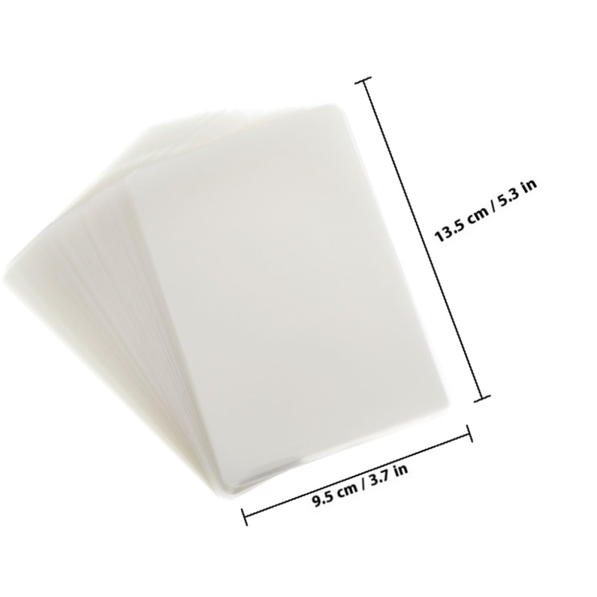 Feuilles de Plastification pour Plastifieuse A3 100 Pièces, Film Transparent Thermique Étanche, Pochettes Protectrices pour Photos, Documents et Présentation Administrative