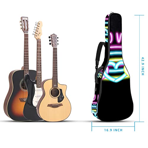 Housse de protection épaisse en éponge imperméable pour guitare acoustique, électrique, basse, guitare classique… - Les Beatles, Paul McCartney, John Lennon, RIngo Starr, George Harrison Housse de protection épaisse en éponge imperméable pour guitare acoustique, électrique, basse, guitare classique… – Image 6