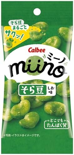 （17:00時点） カルビー ｍｉｉｎｏそら豆しお味スリムサイズ 20g×18袋