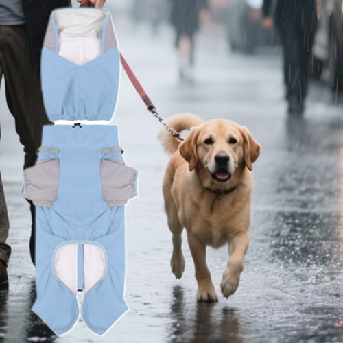 Vêtements réfléchissants pour animaux imperméable et ajustable chien