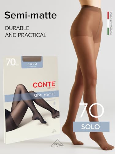 Image of Conte Classic Comfort Semi Opaque Tights Solo 70 Den