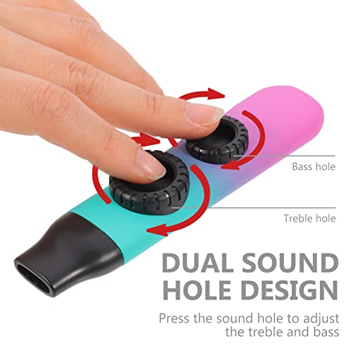 FOMIYES 1 Conjunto De Tom Ajustável Kazoo Kazoo Kids Instrumentos Musicais Nível Profissional Pequen