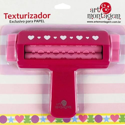 Texturizador de Papel Art & Montagem - Coração