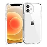 Amazon Basics Shockproof and Protective Case For iPhone 12 mini, Crystal Clear