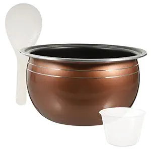 WOONEKY Rice Cooker Liner Universal Ball Kettle Golden Aluminum Alloy